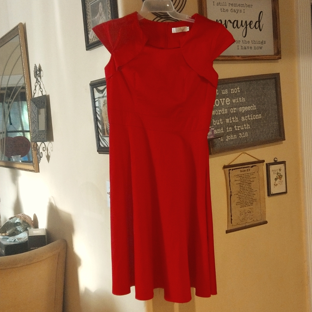 Homrain women's 1950's Retro vintage A-line cap sleeve cocktail swing